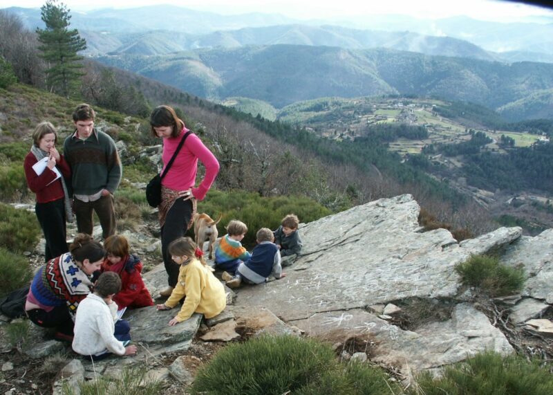 1105 - A la découverte des roches gravées énigmatiques en Cévennes
