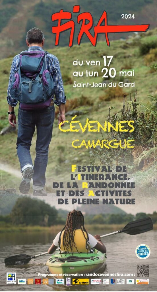 Affiche FIRA 17 au 20 mai 2024 Cévennes et Camargue