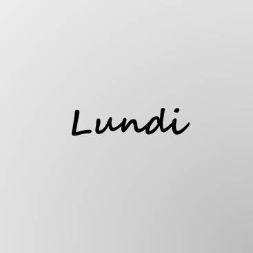 lundi